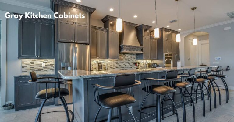 Gray Kitchen Cabinets: The Perfect Blend of Modern Sophistication and Style"