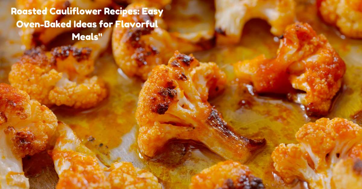 Roasted Cauliflower Recipes: Easy Oven-Baked Ideas for Flavorful Meals"