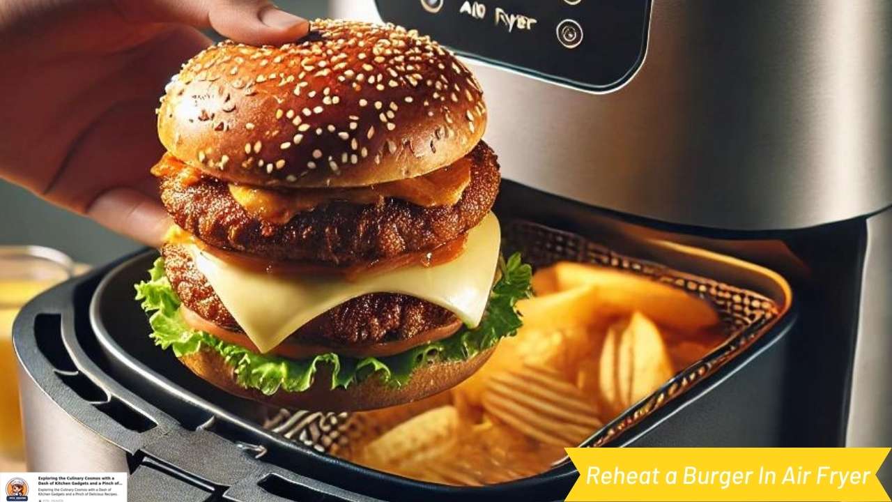 Reheat a Burger In Air Fryer