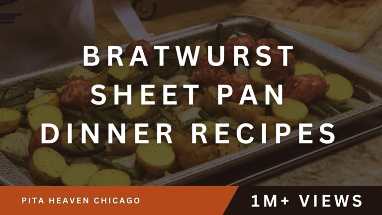 Bratwurst Sheet Pan Dinner Recipes