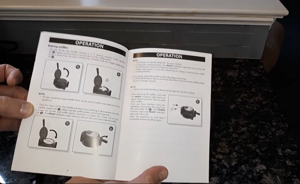 Farberware Waffle Maker Instructions