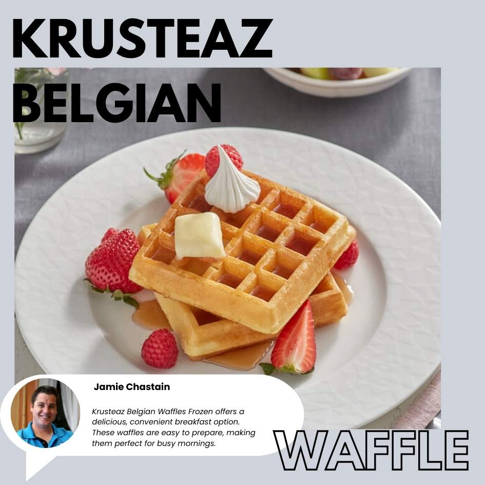 Krusteaz Belgian Waffles Frozen