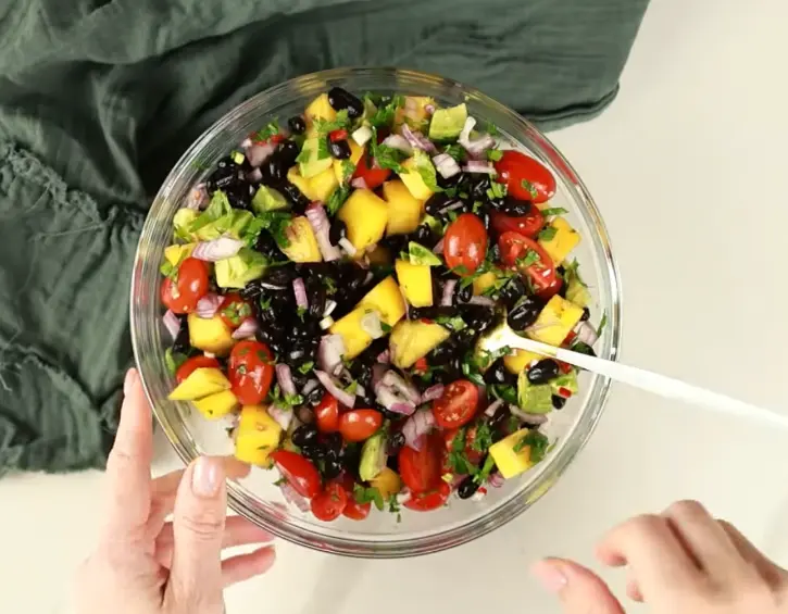 Mango Black Bean And Avocado Salad